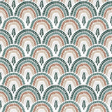 IHR Ideal Home Range Party Napkins Disposable 3-Ply Paper Lunch Napkin Pack, 6.5" x 6.5", Rainbow Forest, 20-Count