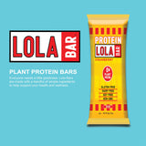 LOLA BAR Plant Protein Bar, The Ruby Just Cranberry, 60g Bar, 12 Count