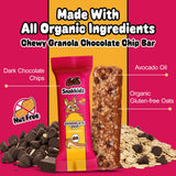 Snakkidz Organic Chewy Granola Bars for Kids, Allergen-Free, Nut-Free, Gluten-Free, Low Sugar Snack Bars Made with Avocado Oil, Individually Wrapped
