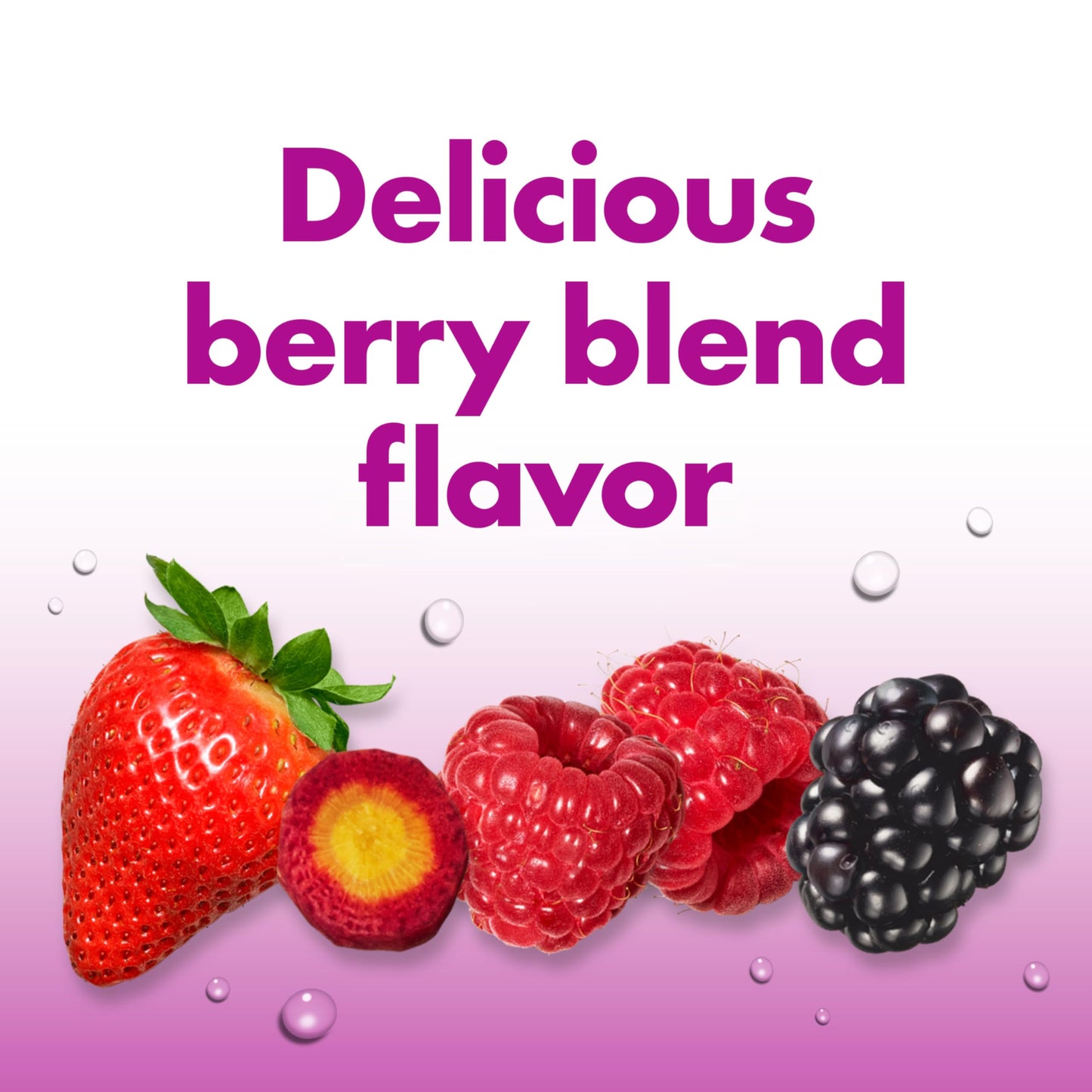 V8 Splash Zero Sugar Berry Blend Flavored Beverage, 64 fl oz Bottle