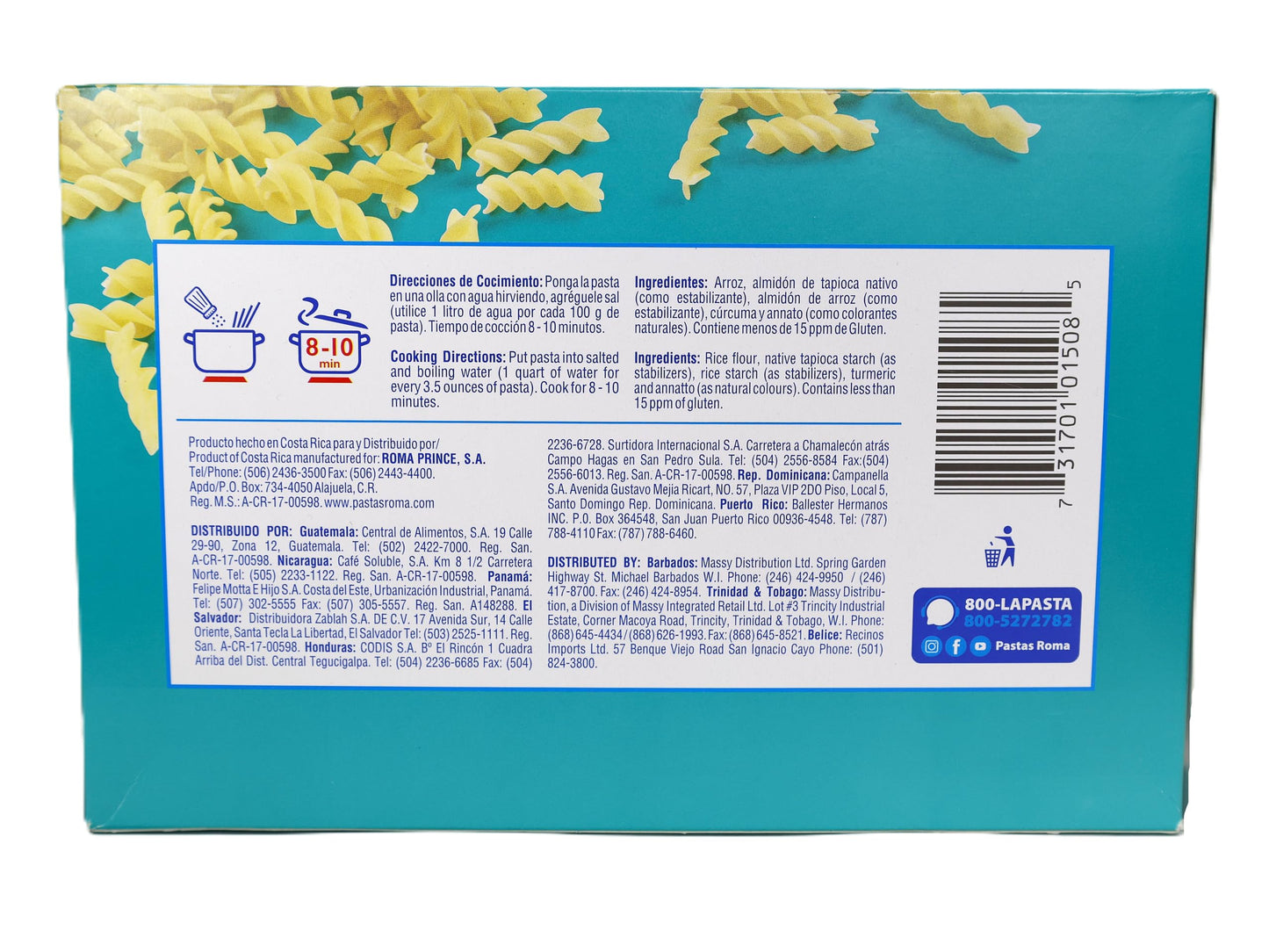 Roma Gluten-Free Twists Pasta