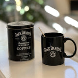 Jack Daniel's Coffee bundled with Jack Daniel's Mug and a measuring scoop - 100% Arabica - Medium Roasted Ground Coffee- Kosher - Official Licensed