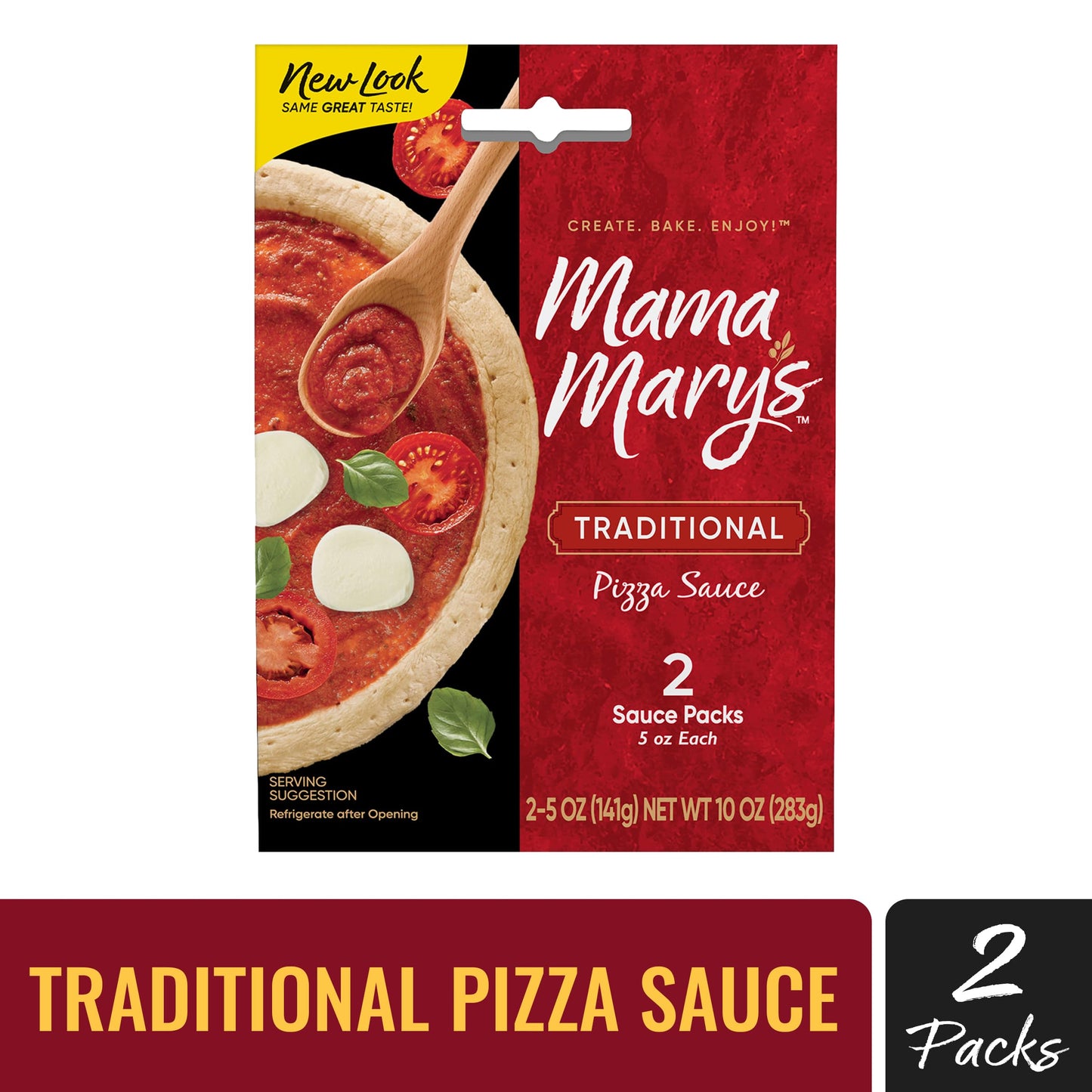 Mama Mary's Original Pizza Sauce Pouch, 2 Count
