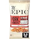 EPIC Pork Rinds, Hot and Spicy Chipotle Pepper, Keto Friendly Snack, 2.5 oz
