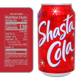Shasta Cola | 12-Pack of 12oz Cans | Classic Bold Cola Taste | Caffeinated Soda | Crisp & Refreshing