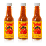 Mi Madre Tomato Based Hot Sauce, Handcrafted in Puerto Rico, 100 Percent Natural, 5 Ounce (Pack of 3)