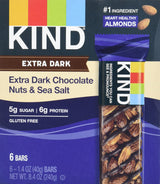 KIND Extra Dark Chocolate, 8.4 Oz (Pack Of 6)