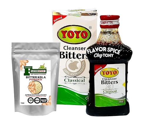 Biters Yoyo Cleanser Bitters 200ml | With Flavor Spice Traditional Premium Kola Powder 1oz