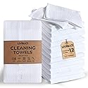 White Cotton Cleaning Rags For Housekeeping - Trapos Paños De Limpieza Reutilizables - Kitchen Bar Shop Towel Dish Mop Wash Cloth For House Dust