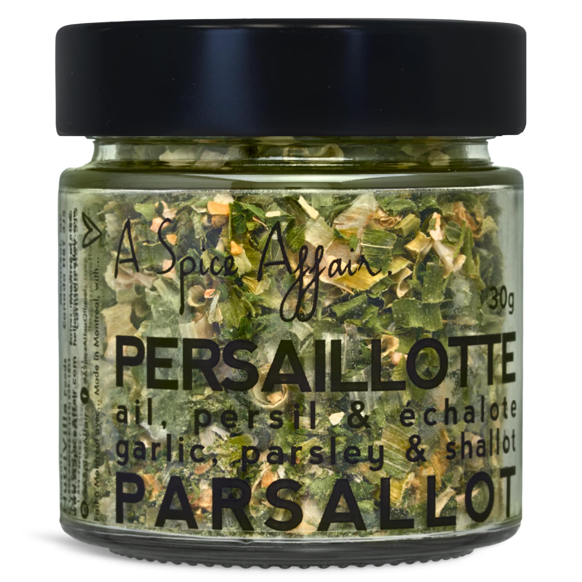 A Spice Affair’s Parsallot | Savoury French-Inspired Garlic, Parsley & Shallot Blend | All-Natural, Non-GMO, Filler-Free | Perfect for Chicken