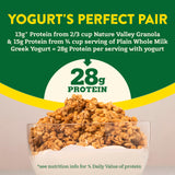 Nature Valley Protein Granola, Oats and Honey, Resealable Tub, 22.5 oz