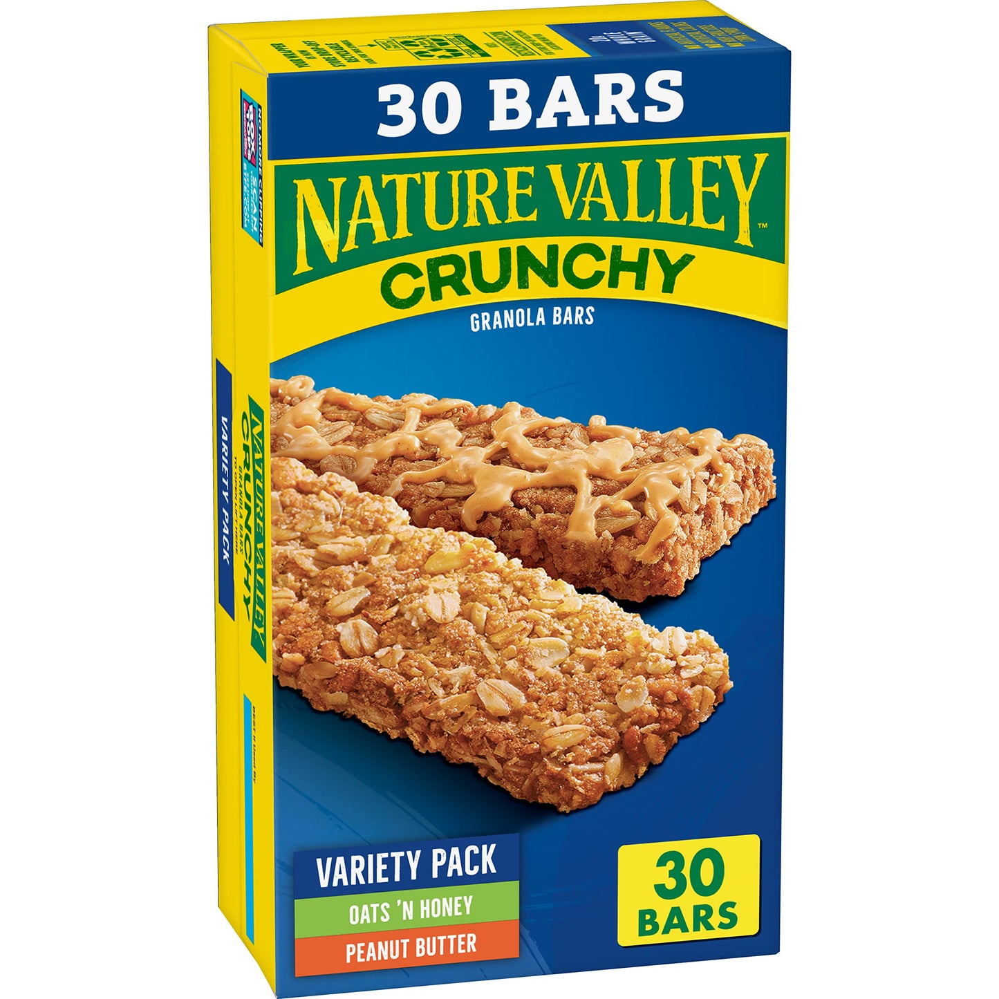 Nature Valley Crunchy Granola Bars, Variety Pack, 30 Bars, 22.35 OZ (15 Pouches)