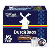 Dutch Bros® Mafia Dark Roast, 60 Count, Dark Roast, Single Serve Coffee Pods for Keurig K-Cup Brewers