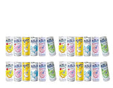 Lotte Milkis 6 Flavors Combo (Original, Apple, Melon, Peach, Banana, & Strawberry) (6 x 4 cans, 8.45 FL Oz(Pack of 24))