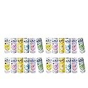 Lotte Milkis 6 Flavors Combo (Original, Apple, Melon, Peach, Banana, & Strawberry) (6 x 4 cans, 8.45 FL Oz(Pack of 24))