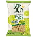 Late July Sea Salt & Lime Organic Tortilla Chips, 10.1 Oz Bag