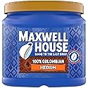 Maxwell House Medium Roast 100% Colombian Ground Coffee, 24.5 oz. Canister