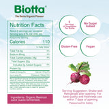 Biotta Organic Beet Juice - 100% Vegetable Juice for Energy, Immunity & Wellness - Excellent Source of Nutrients - All Natural, Non-GMO, Gluten-Free