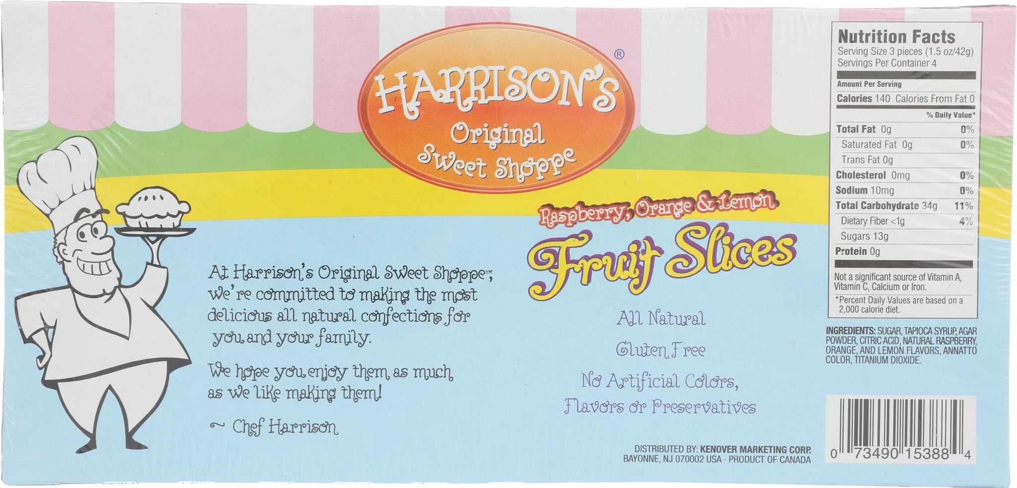Harrisons Fruit Slices, 6 OZ