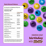 M&M’S WORLD Milk Chocolate Birthday Candy - 2lbs of Bulk Candy for Birthday Party, Party Favors, Goody Bag Stuffers and More
