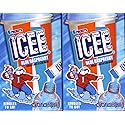 Icee BLUE RASPBERRY Singles to Go (2 Boxes) 6 Packets Each