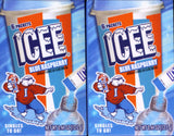 Icee BLUE RASPBERRY Singles to Go (2 Boxes) 6 Packets Each