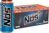 NOS Zero Sugar: High Performance Energy Drink. 16 Fl oz