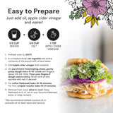 eat G.A.N.G.S.T.E.R. Vegan Pizza Crust & Flatbread Mix, Allergy-Friendly Baking Mix, Grain-Free, No Dairy, Nuts, Gluten, Dairy, For Paleo & AIP Diets, Delicious Crusts or Make Panini Sandwiches