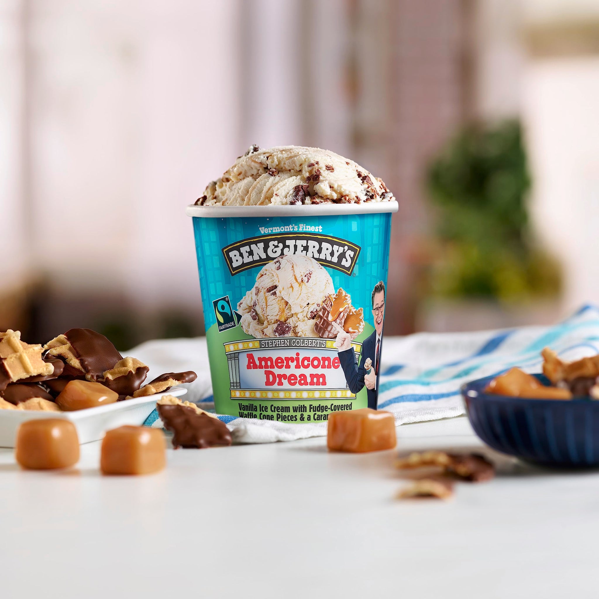 Ben & Jerry's Americone Dream Vanilla Ice Cream 16 oz