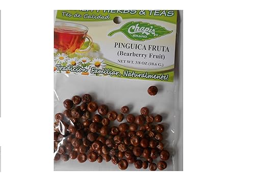 Pinguica Fruto / Bearberry fruit Net Wt 3/8oz (10.6gr) 3-Pack