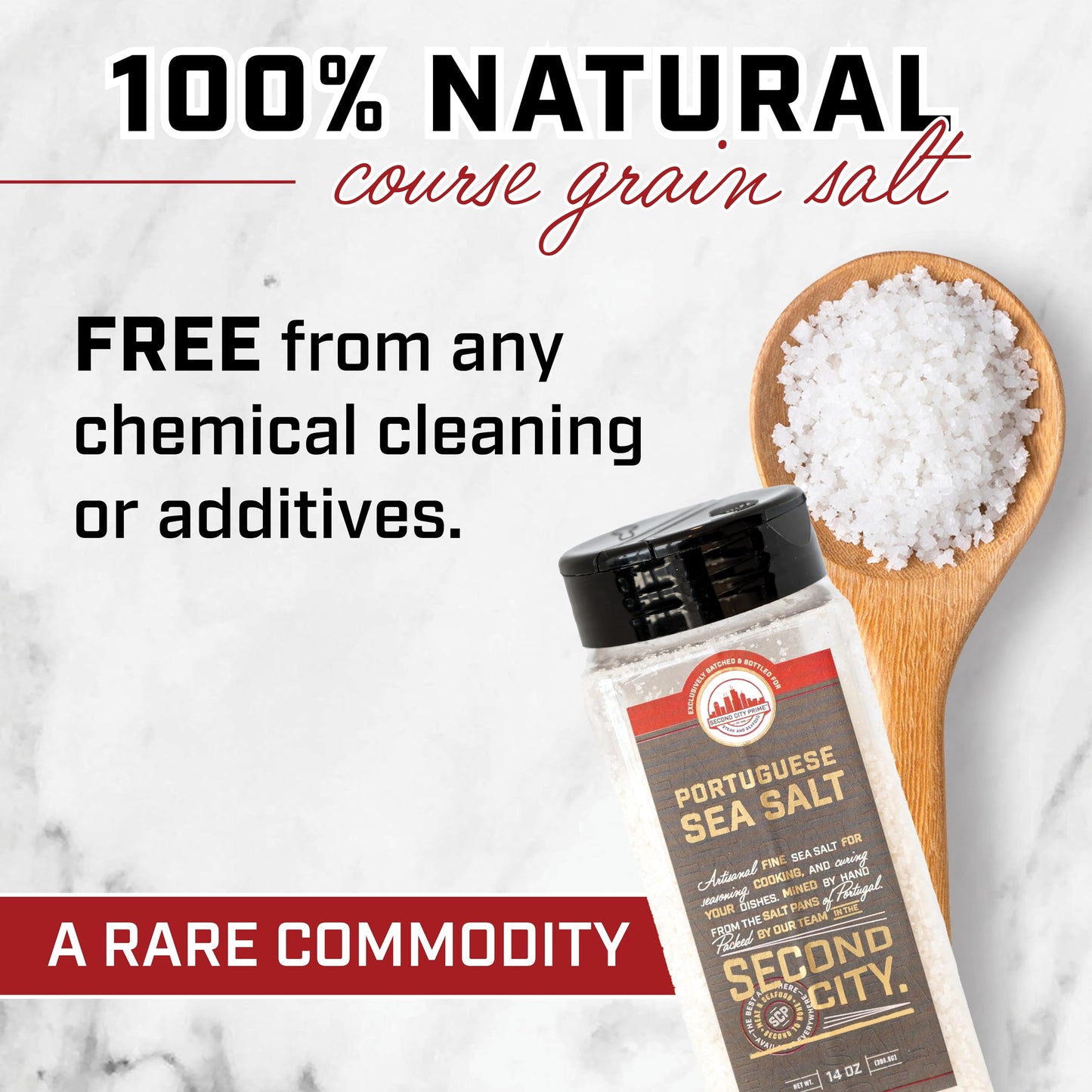 Portuguese Sea Salt Fleur De Sel 14oz (2 Pack) Our Handcrafted, Gourmet, Portuguese Salt Is Naturally Sourced From The Shores Of Portugal, No