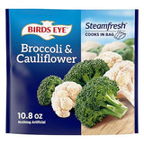 Birds Eye Steamfresh Broccoli Cauliflower Frozen Vegetables, 10.8 OZ