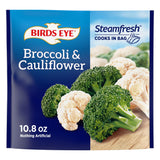Birds Eye Steamfresh Broccoli Cauliflower Frozen Vegetables, 10.8 OZ