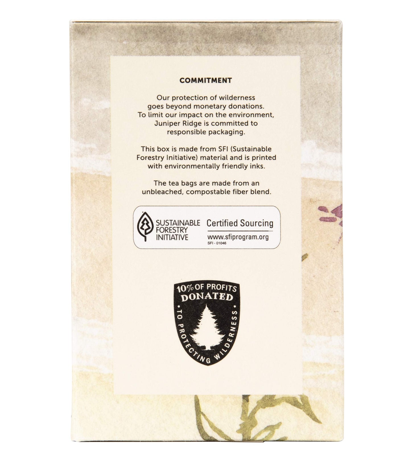 Juniper Ridge Yerba Santa Botanical Tea - Smooth & Sweet, Rich Earth, & Toasty Aroma Notes - Vegan, Caffeine Free & Gluten Free - 20 Unbleached