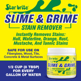 STAR BRITE Stain Remover Concentrate - Makes 5 Gallons - Removes Tarnish, Rust, and Tough Stains on Fiberglass, Metal, Wood, Cement, Tile, Decks