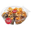 Bakery Fresh Croissants | Traditional Rugelach Pastries in Chocolate Cinnamon Roll & Vanilla Flavor | Approx 18 Rugelach Included | Sympathy Gift