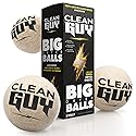 Clean Guy Wool Dryer Balls XL 3-Pack- Natural Fabric Softener, Reusable Laundry Dryer Balls -Reduce Drying Time, Static & Wrinkles- Hypoallergenic