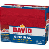 DAVID Sunflower Seeds, Original Flavor, 1.625 oz. (Pack of 12)