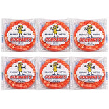 Goodart's 6-Pack Toffee Peanuts 2.25 Oz - Toffee Nuts, Sweet Nuts, Peanut Patties, Peanut Butter Bars Candy, Salted Nut Roll Candy Bars - Delicious