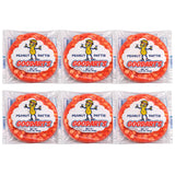 Goodart's 6-Pack Toffee Peanuts 2.25 Oz - Toffee Nuts, Sweet Nuts, Peanut Patties, Peanut Butter Bars Candy, Salted Nut Roll Candy Bars - Delicious