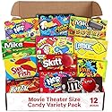 Movie Theater Candy Variety Pack - Easter Candy Box of Milk Chocolate, Hard Candy, Gummies and More,12 Count