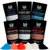Ritual Salt Starter Collection Pack for Ceremony and Spell - Handcrafted Negative Energy Protection Crystals for Witchcraft Supplies - Witches