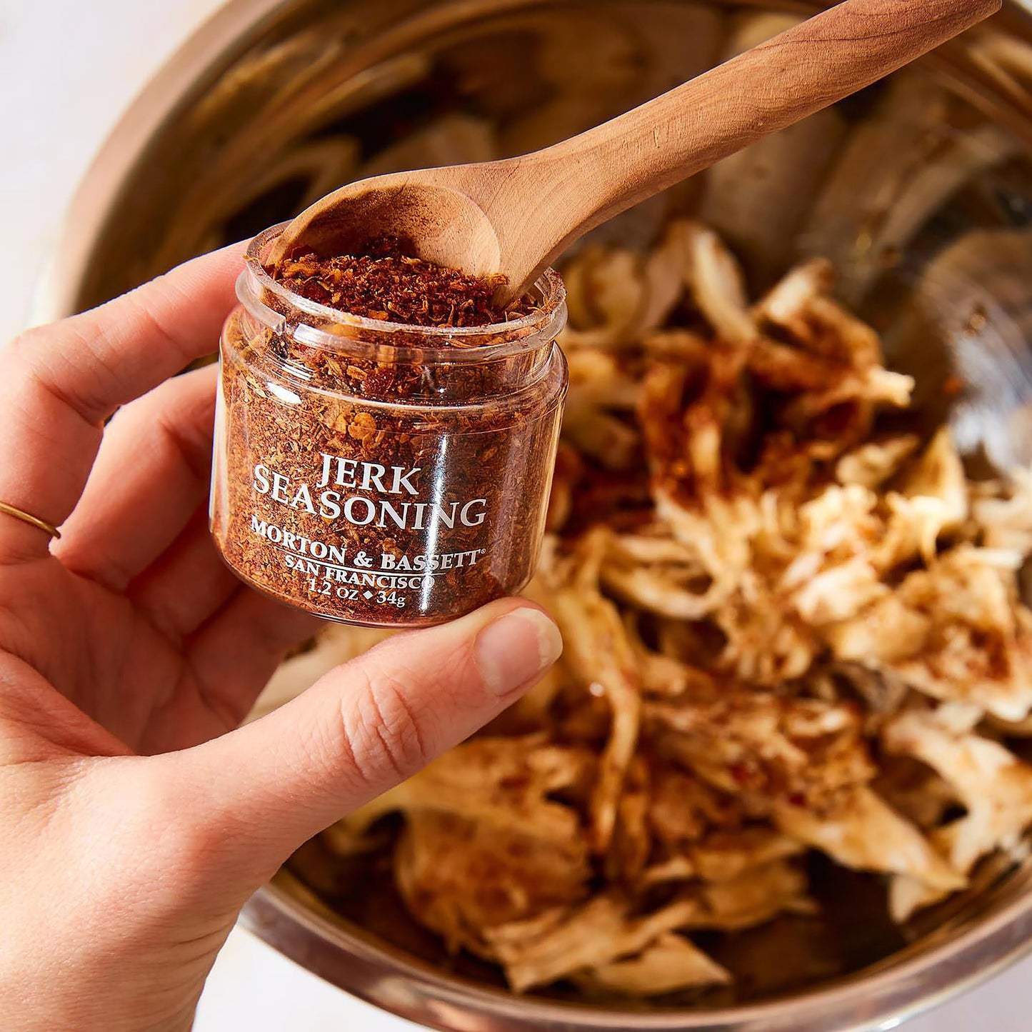 Morton & Bassett Jerk Seasoning, 1.2 oz - Non-GMO, Salt-Free, Bold and Spicy Blend for Grilled Meats, Tacos & Caribbean Dishes