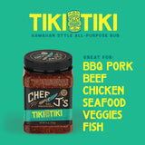 Chef J's BBQ Provisions Tiki Tiki Rub, Hawaiian Style All-Purpose Rub, 8 oz