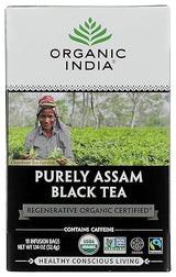 Organic India Organic Assam Black Tea, 18 CT
