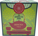 Premium Japanese Natural Pure Sencha Tea - 15 Pyramid Bags, Individually Wrapped, Crafted in Small Batches Original Blend (30-Grams)