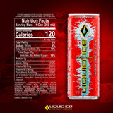 Liquid Ice Energy Drink - Cherry-licious (8.3 Fl Oz, 24 Count)