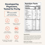 Goode Health All-In-One Nutrition Shake Kit | Chocolate 15g Plant Based Protein | Dairy Free, Soy Free, Gluten Free | Zero Sugar Low Carb High Fiber |