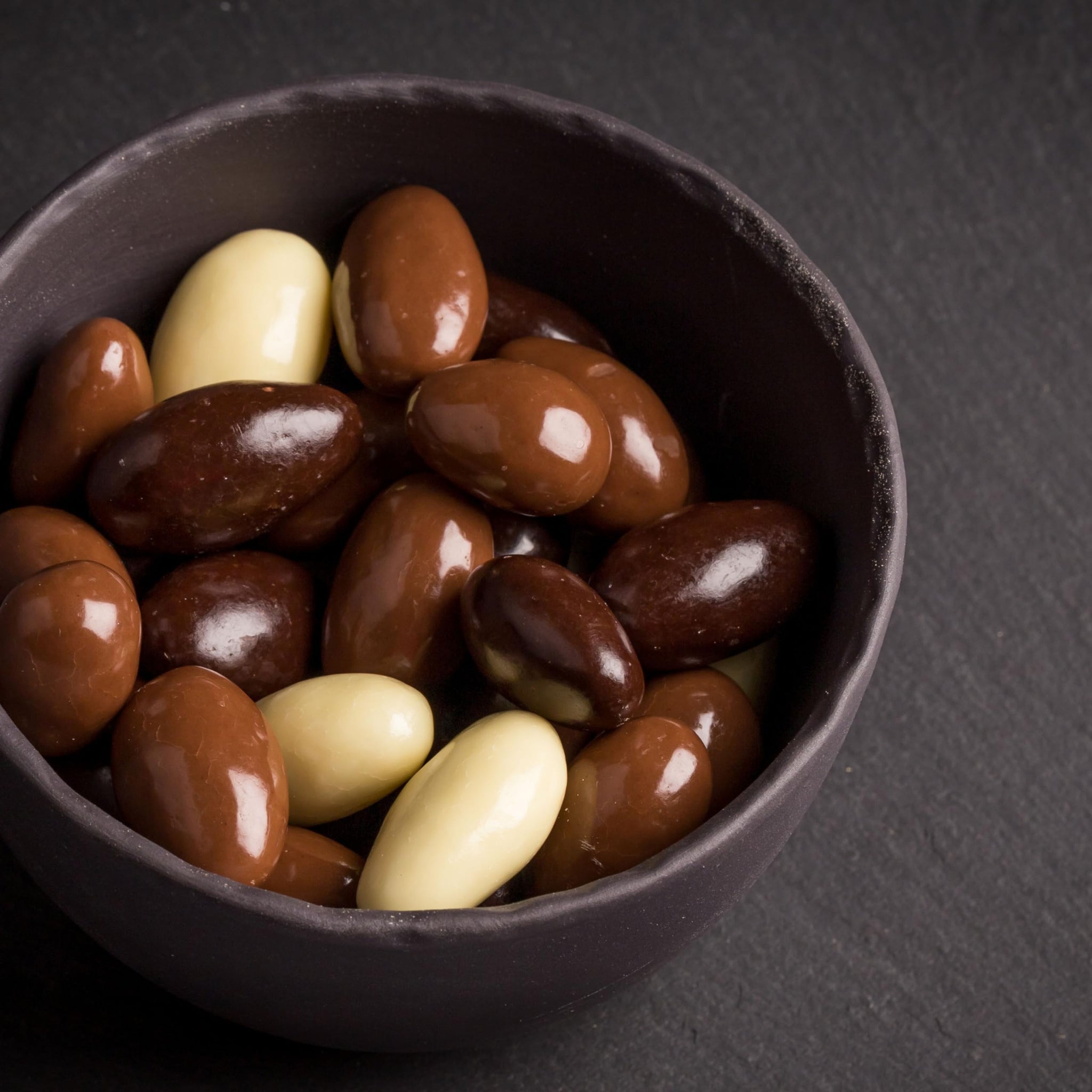 Yupik 45% Dark Chocolate & Coconut Coated Almonds, 2.2 lb (35.2 oz), Gluten-Free, Kosher, Whole Roasted Nuts, Crunchy Almonds Dipped in Chocolate