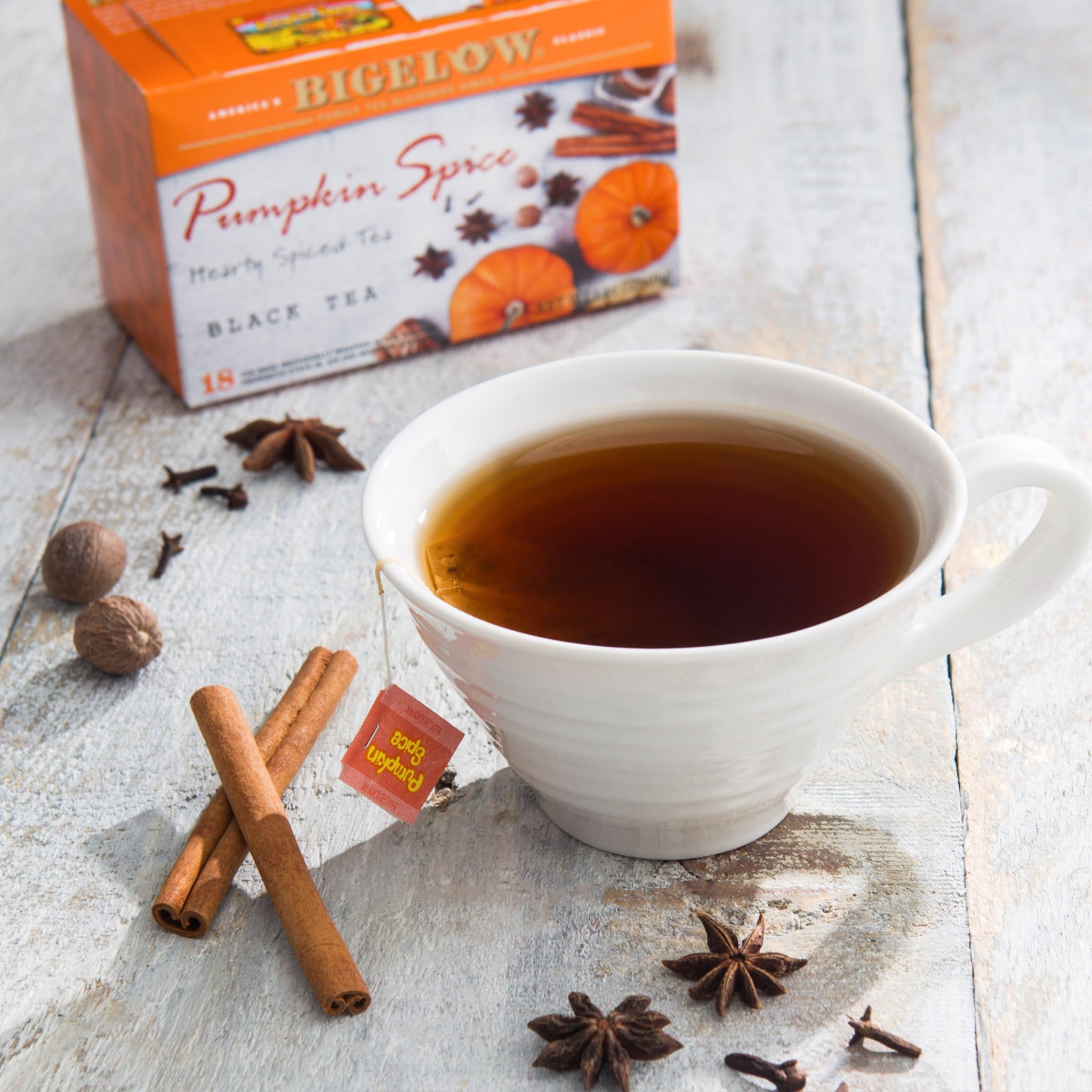 Bigelow Tea Pumpkin Spice Tea 18 Count